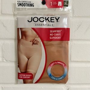 JOCKEY LIFE Collection seamfree smoothing no chafe slip short spanxit clay fire